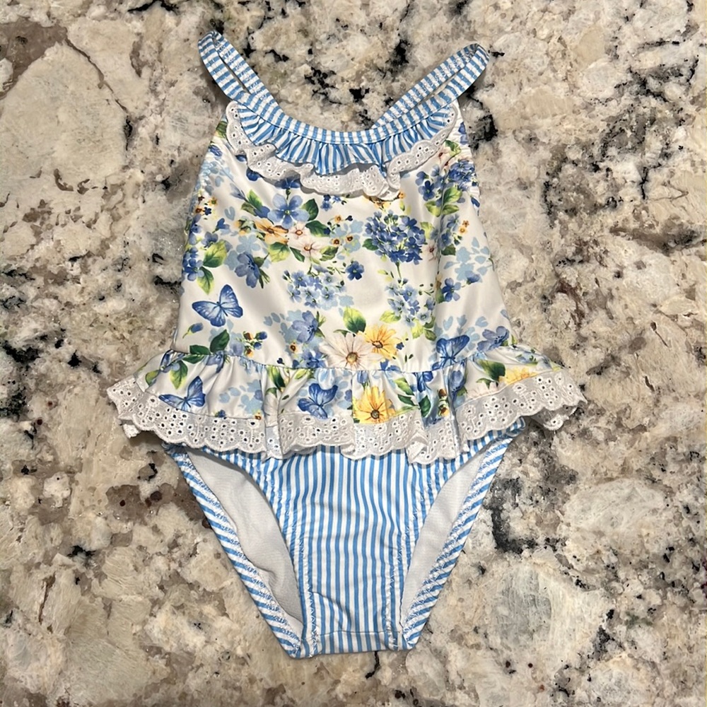 Baby girls bathing suit